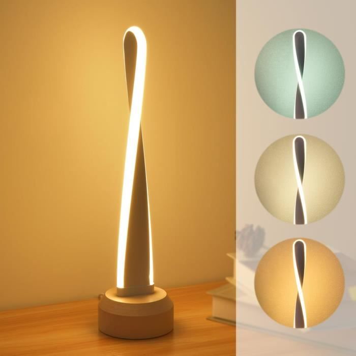 Lampe de table lampe de bureau lampe de chevet métal blanc noir H 30 cm Lampe de table lampe de bureau lampe de chevet métal blanc noir H 30 cm