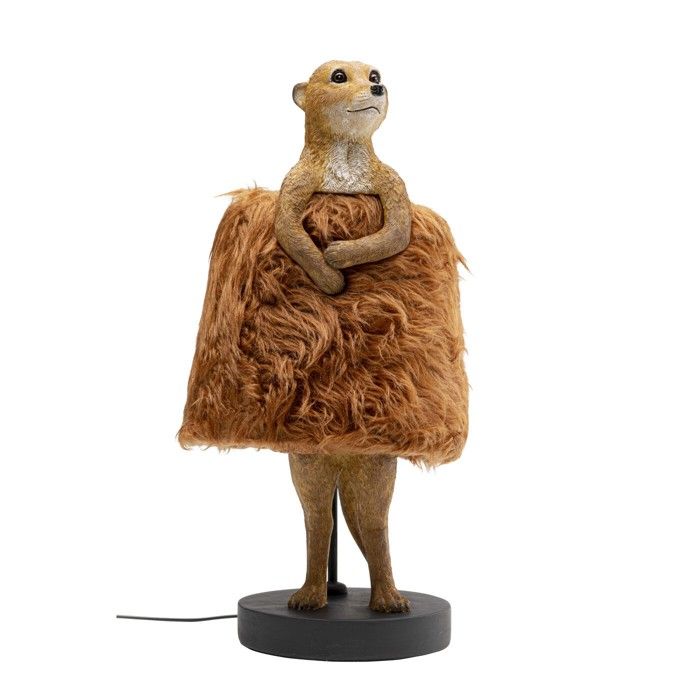 Lampe de table - Kare Design - Suricate - 51 cm - Abat-jour en tissu - Intérieur enfant