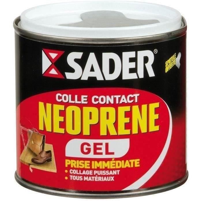SADER Colle contact néoprène gel - 500 ml