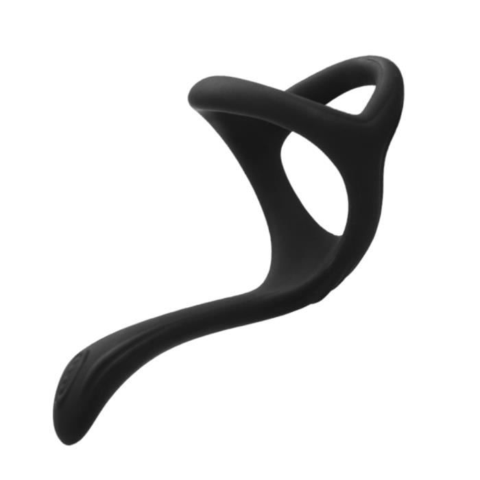 Plug Anal En Silicone 'Forme De Pénis' - Noir - Marque PRETTY LOVE BOTTOM