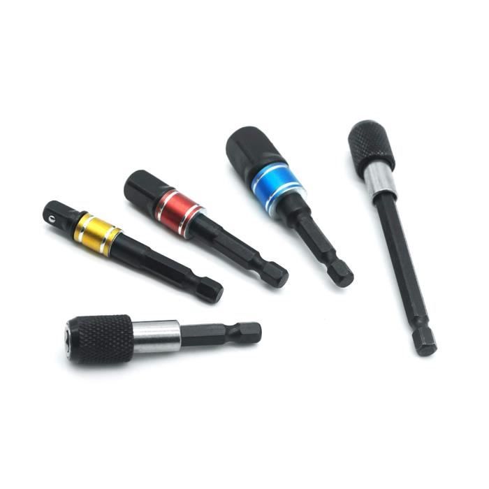 Douille de tige hexagonale 1//4 Tige de rallonge Porte-clés pour tournevis