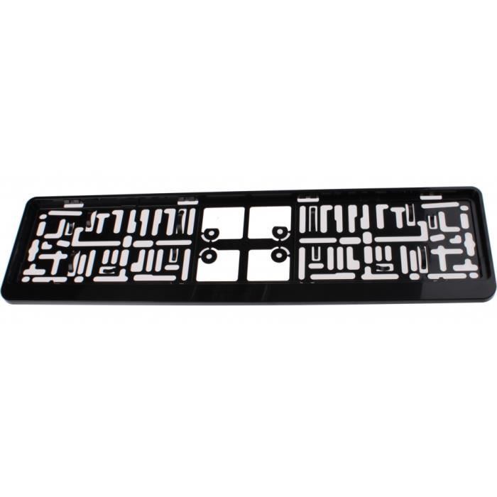 Pour Seat 2x simple Fix Plaque Support Support de plaque d'immatriculation Support Uni Voiture Véhicule
