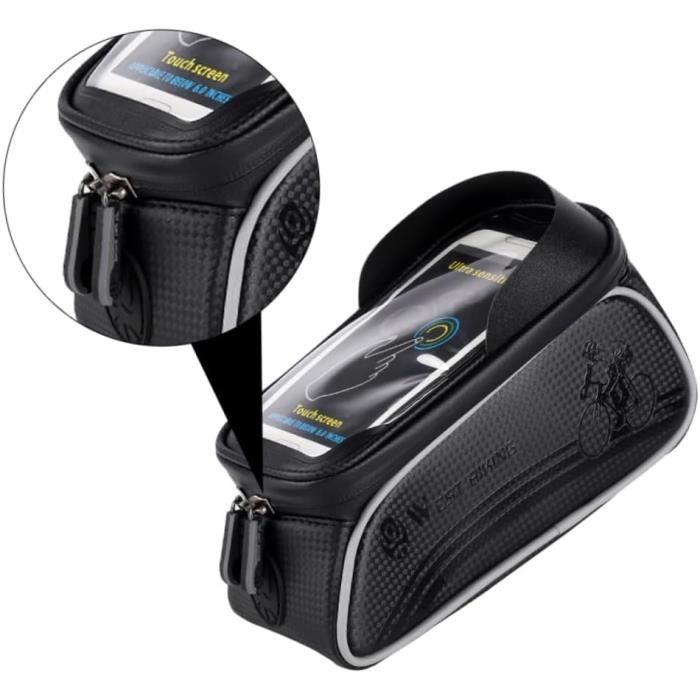 Panier vélo,sac guidon pour téléphone portable de vélo, sacoche de 6.9 Panier vélo,sac guidon pour téléphone portable de vélo, sacoche de 6.9