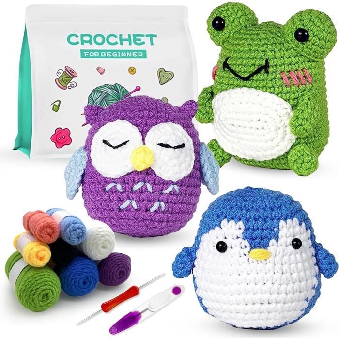 Kit Crochet Débutant Complet, Kits Amigurumi Crochet Tricot Pour ...