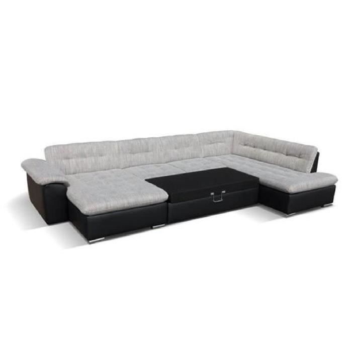 Canape Angle U Alta 4 Gris Angle Gauche Achat Vente Canape