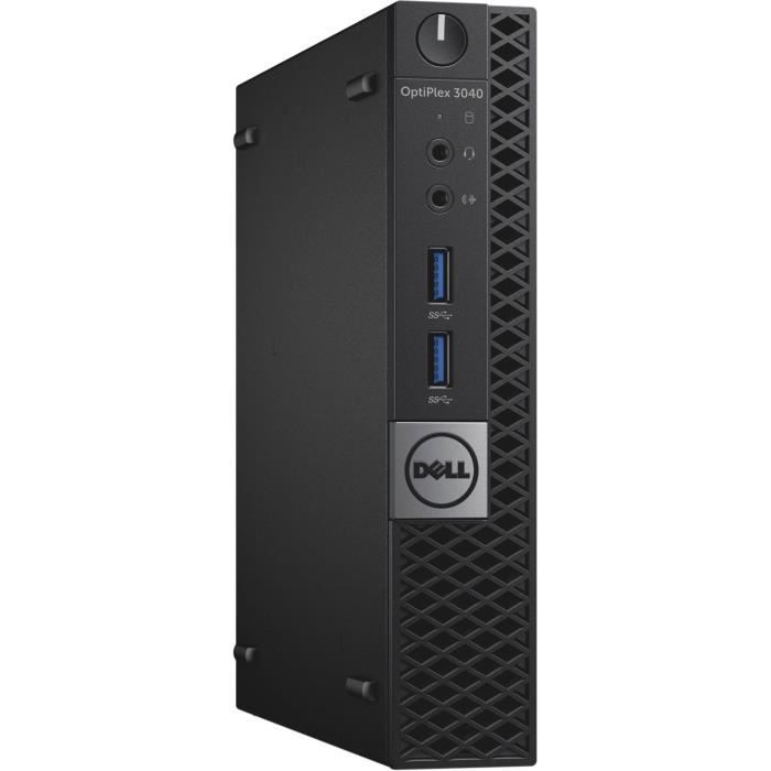 Top achat Ordinateur de bureau DELL PC Opti 3040 MFF - RAM 4 Go - Intel Core i3 (6ème génération) 6100T / 3.2 GHz - Intel HD Graphics 530 - 500Go HDD pas cher Achat Ordinateur de bureau DELL PC Opti 3040 MFF - RAM 4 Go - Intel Core i3 (6ème génération) 6100T / 3.2 GHz - Intel HD Graphics 530 - 500Go HDD pas cher