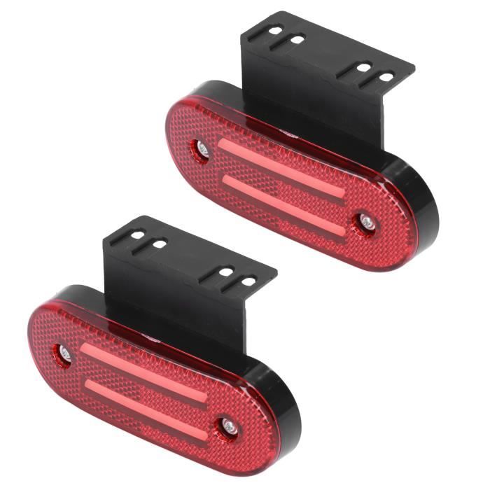 Dilwe Lampe LED RC 4LED Haute Luminosité – Phares 2 Pièces 17mm Pour Traxxas, HSP, Axial, Tamiya (Modes Longue/Flash/Souffle)