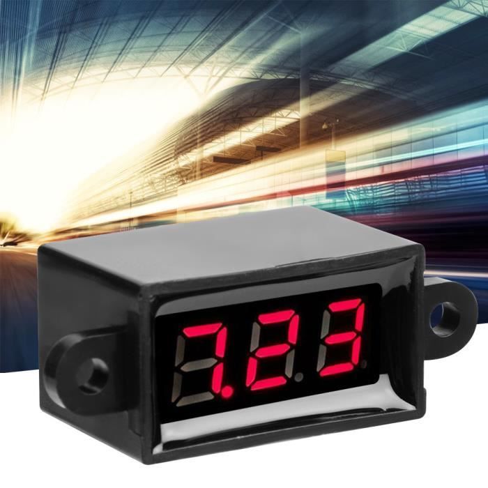 Voltmètre Numérique DC 0-100V Avec Affichage LED 0,56 Pouce - Précision 1% Pour Bricolage, Projets électriques Et Usage Domestique