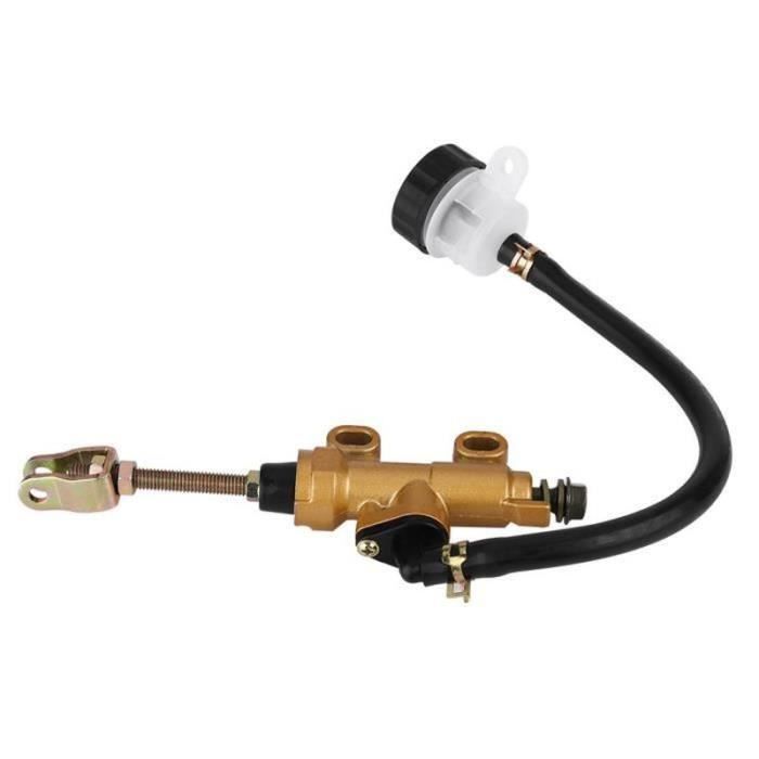 Maître-cylindre De Frein Arrière Avec Réservoir Pour Moto - X AUTOHAUX - Rouge - Compatible Universel