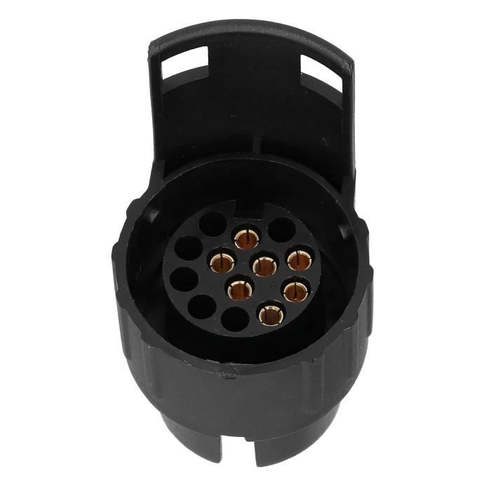 Adaptateur 7 à 13 Broches Adaptateur De Prise Remorque 7 Broches Vers 13 Broches - Compatible Voiture, SUV Et 4x4 Adaptateur 13 Broches 7 Broches - 10