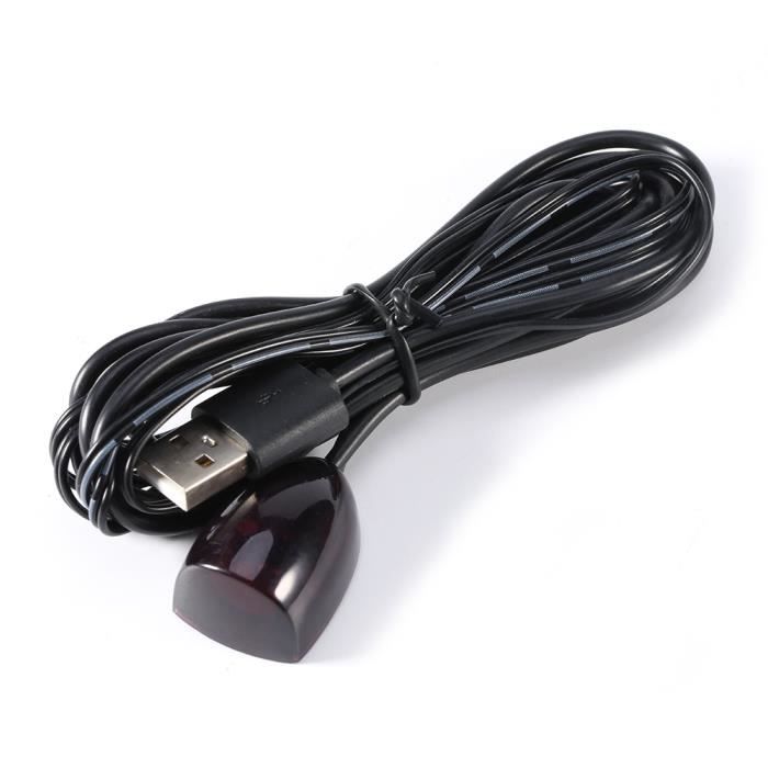 Prolongateur De Télécommande Infrarouge (IR) - Alimenté Par Batterie, Portée 8 M, Compatible TV, Décodeur, Climatiseur, Etc.