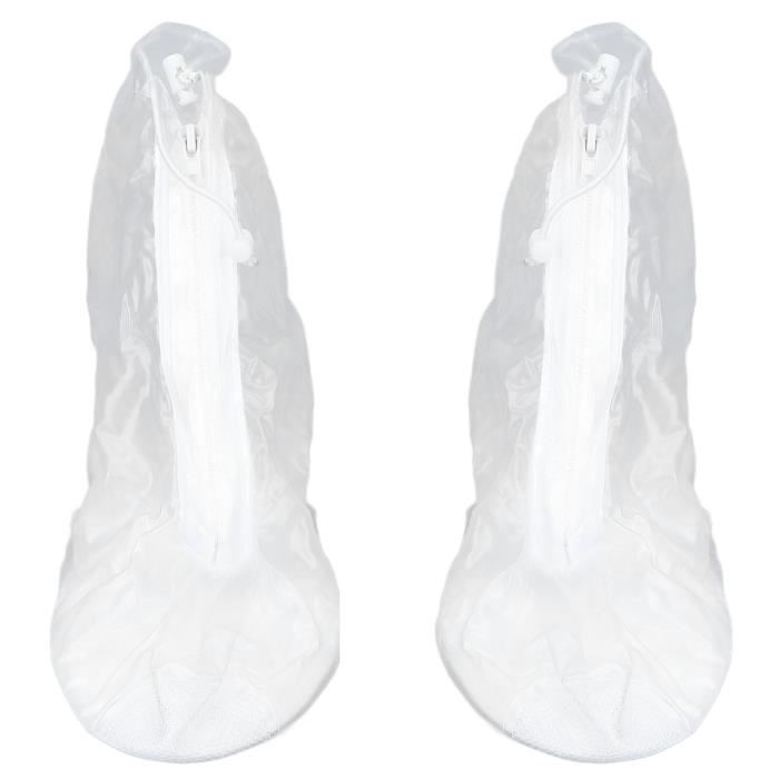 BW09092-Couvre Chaussures Imperméables En Silicone. Couvre Chaussures