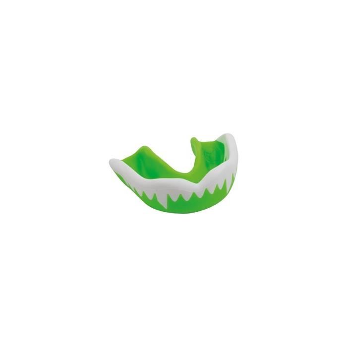 GILBERT Protège Dents Viper AdulteProtège-dent en synthétique - Vert et blanc - Protection pré-moulée RGB