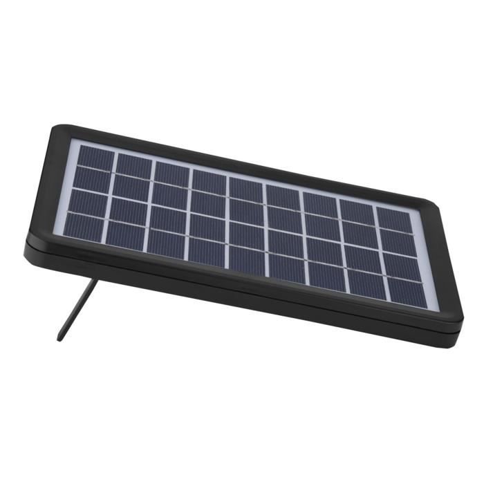 Panneau Solaire Portable 6W Impermeable - Chargeur Solaire Flexible Avec Corde Pour Camping Et Plein Air