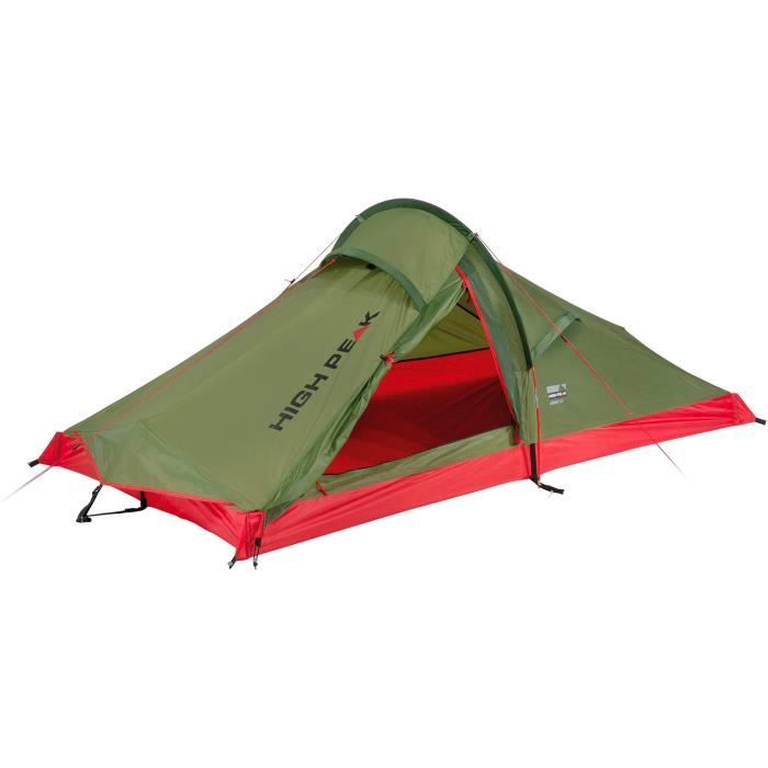 Tente - High Peak - Siskin 2.0 - 2 places - Polyester 190T - Ultra légère - Sac de transport inclus