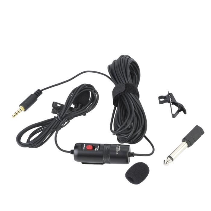Microphone Lavalier USB-C Fyvadio 3 M - Micro à Condensateur Omnidirectionnel Pour Smartphone, PC, Mac - 9