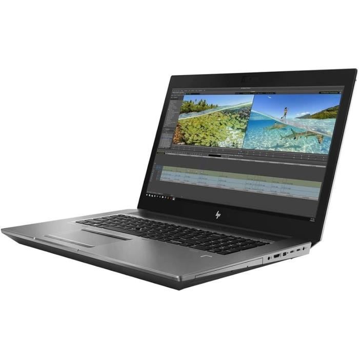 HP ZBook 17 G6 17 Core i7 2.6 GHz SSD QWERTY Anglais NVIDIA Quadro RTX 3000 - vue 2