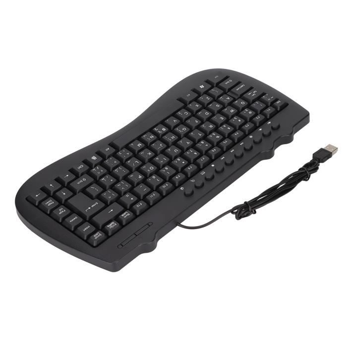 Combo Clavier Et Souris Tacens Anima ACP02 - Clavier Compact Français, Touche Copilot IA, Souris 1600DPI