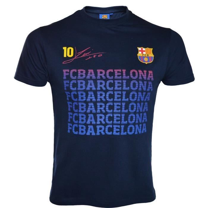 Maillot FC Barcelona Messi – Domicile Rouge/bleu – Taille M Homme – Occasion