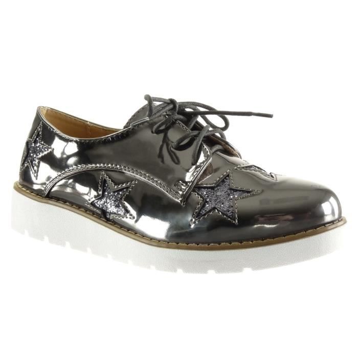 derbies basket femme