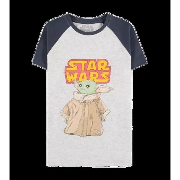 Tshirts-T Shirt - Star Wars - The Mandalorian T Shirt Enfant Fille 134/140