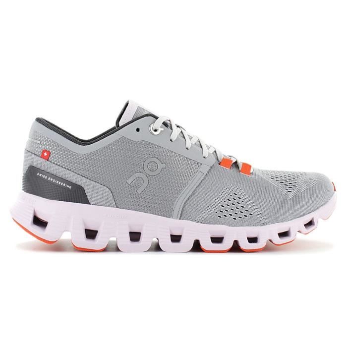 chaussures de running on running cloud x - femmes - gris - 40.99041