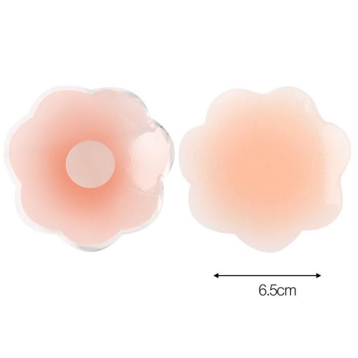 Cache-tétons En Silicone Invisible - Taille Unique, Beige, Neuf Avec étiquettes