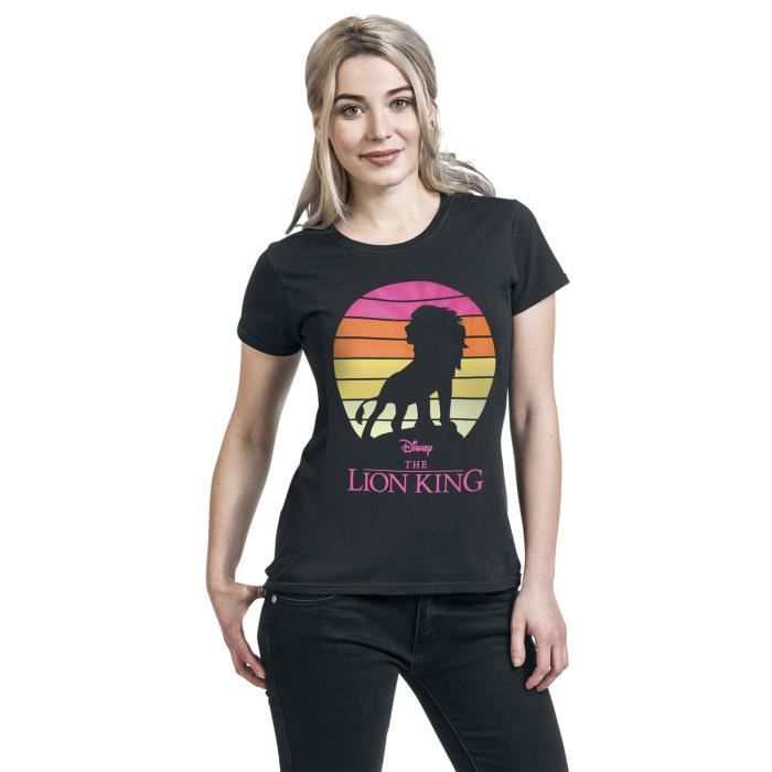 T Shirt Le Roi Lion Femme