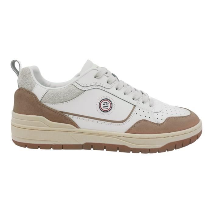 Serge Blanco Baskets - SERGE BLANCO - LA VERNAZ BICO - Cuir - Talon Plat - Bout Rond