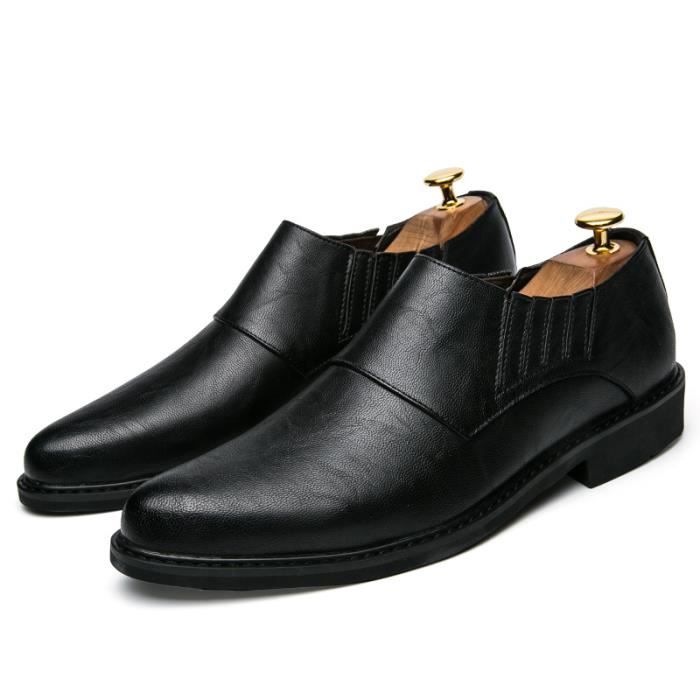 Chaussures Esino Mocassin En Cuir Noir – Pointure UK 3,5 / EU 36 – Neuf Avec Emballage, Confortables