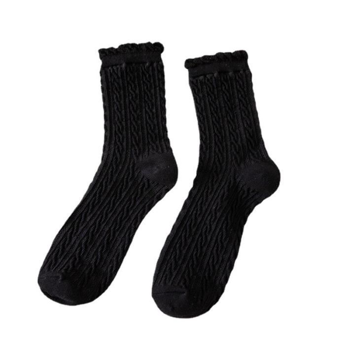 Chaussettes Coton YOUCHAN - Lot De 6 Paires - Homme/Femme - Confortables Et Respirantes - Taille Unique