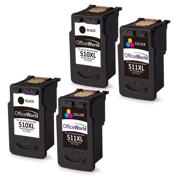 Cartouche D Encre Canon 510 511 Compatible Pour Canon Pixma Mp490 Mp492 Prix Pas Cher Cdiscount