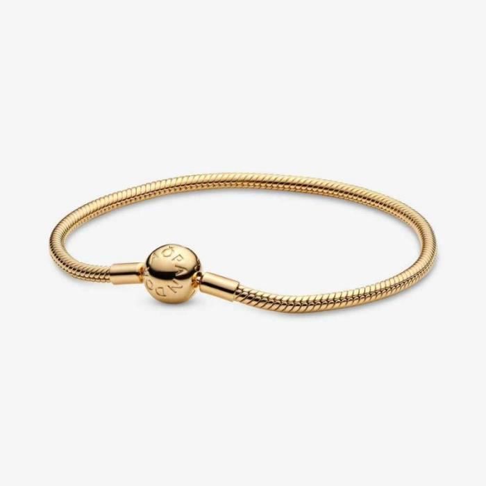 Bracelet - PANDORA - 568748C00-17 - Doré - Argent - Brillant