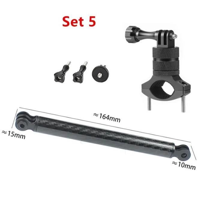 2 Bras D'Extension Réglables Pour Bras Panoramiques - Support Fixe Pour GoPro Hero 10/9/8/7/6/5 Et Caméras D'Action