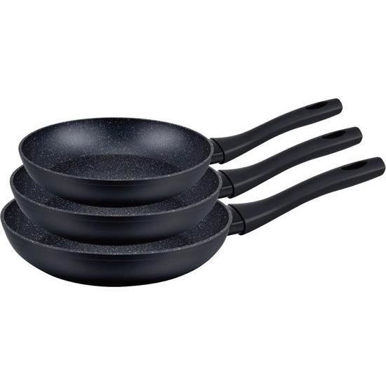 Batterie De Cuisine 11 Pièces Antiadhésive Rose - Céramique, Induction Compatible, Couvercles Verre, Poignées Bakélite