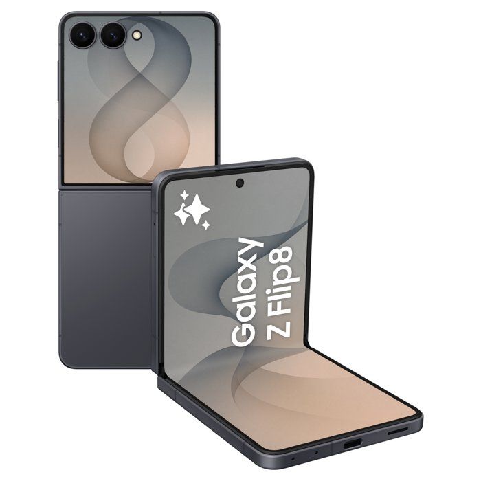 SAMSUNG Galaxy Z Flip8 AI Smartphone pliable 256 Go Graphite