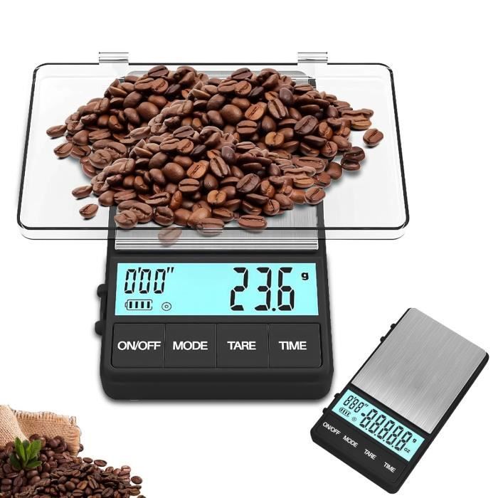 G&G KF-B Bilancia Da Cucina Digitale Di Precisione - Modello KF3000B (3kg / 0,1g) O KF6000B (6kg Multi-risoluzione). Con Alimentatore E Spegnimento Automatico Regolabile.