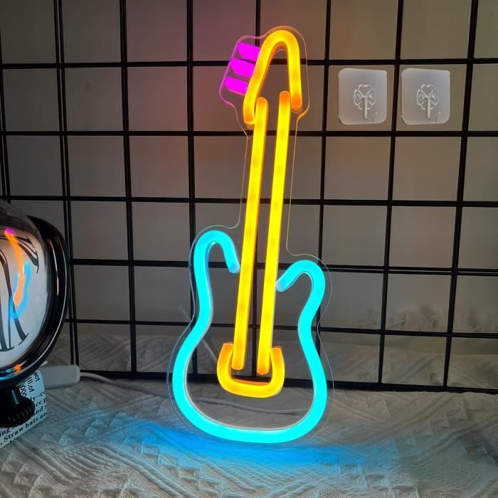 Enseigne LED Bière Gebiuhoo - Décoration Néon Pour Bar Et Fêtes, Alimentation USB Ou Piles
