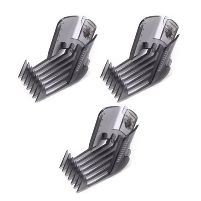 Comparer les prix de 3PièCes SéRies Pratique Tondeuse à Cheveux Coupe Coiffeur TêTe Tondeuse Peigne Adapté pour Philips QC5130 QC5105 QC5115 HAIR