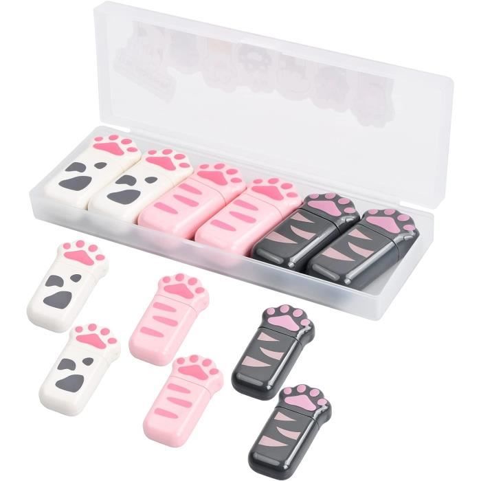 Ruban Correcteur Blanc Campus - Lot De 10, 5 Mm X 12 M - Séchage Instantané, Invisible à La Photocopie - Pour école/bureau