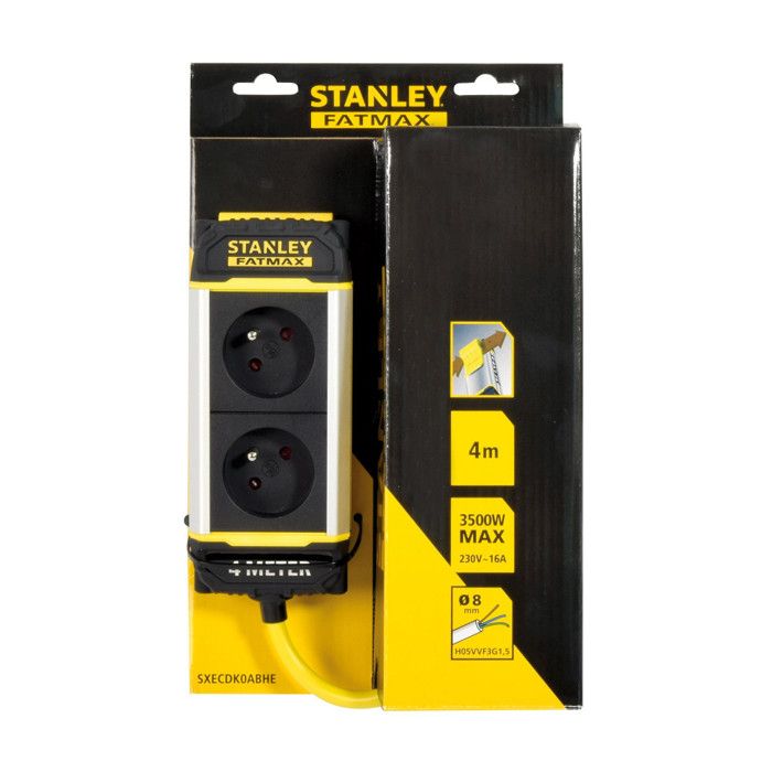 Bloc électrique STANLEY avec attache ceinture