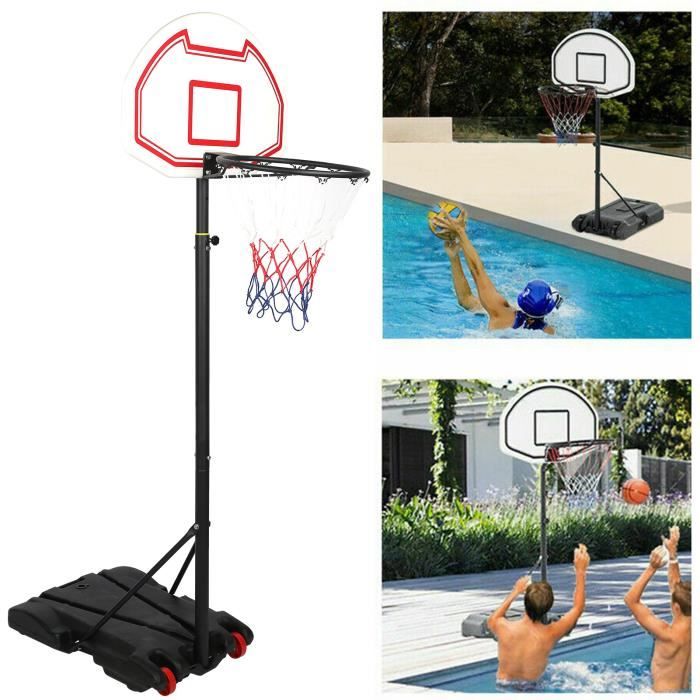Filet De Basket-ball | Filet De Rechange Pour Panier De Basket-ball | Cadre De Filet De Basket-ball En TPU Amovible | Filet De Panier De Basket-ball Portable D'extérieur | Filet De Rechange