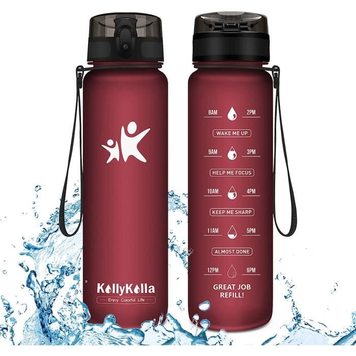 Gourde Sport, Bouteille d'Eau Sport qui Garde l'Eau Froide, Gourdes