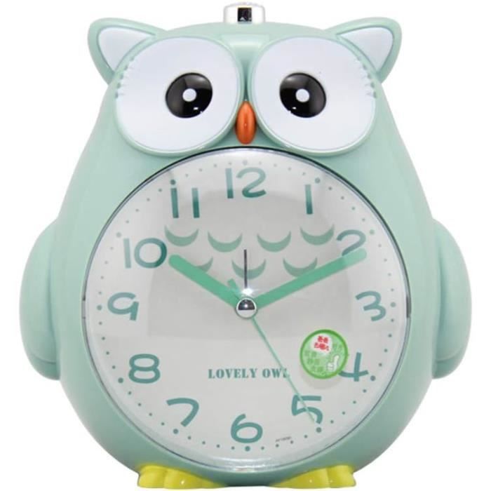 Réveil Veilleuse Enfant Hibou – Lumière Douce & Design Adorable