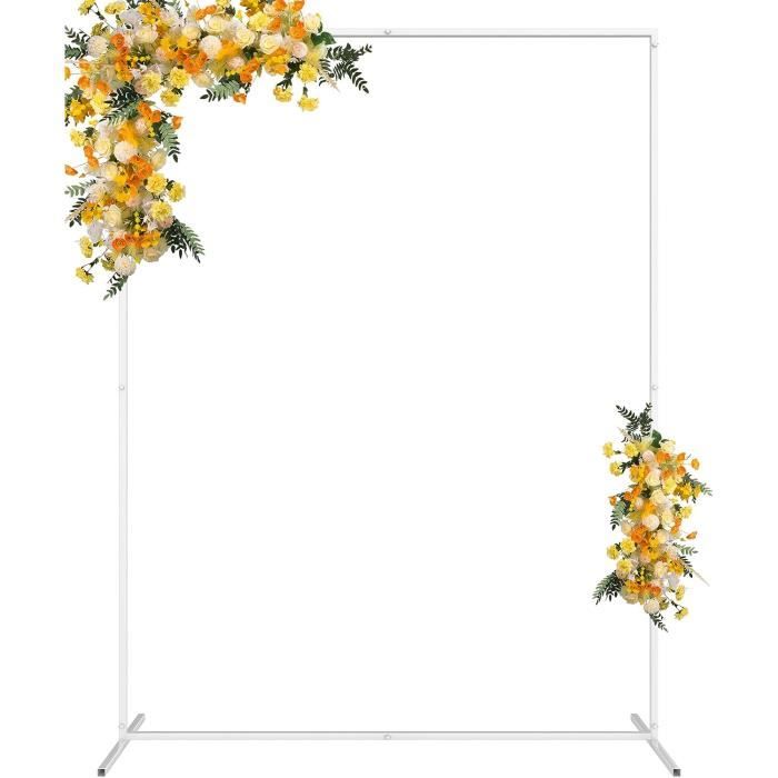 Arche de Mariage en Métal en Forme de Cœur - Décoration de Fête - Arche Double Tubes - Cadre Arche de Mariage en Métal en Forme de Cœur - Décoration de Fête - Arche Double Tubes - Cadre