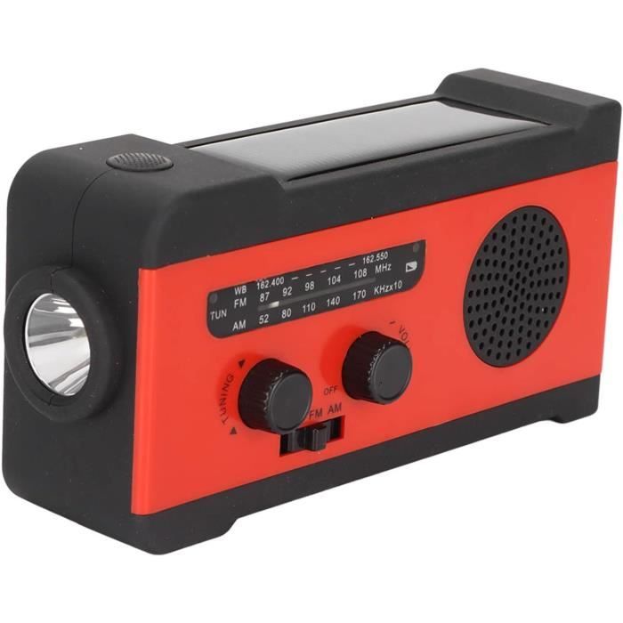 Radio AM/FM Portable Vintage - Mini Transistor à Piles Pour Maison, Voyage, Camping Et Urgences