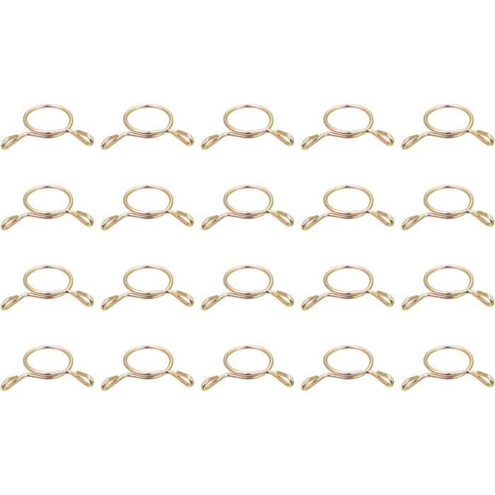 Sourcing Map 20pcs Collier De Serrage 10mm Fixation Tuyau | FindTheDeal