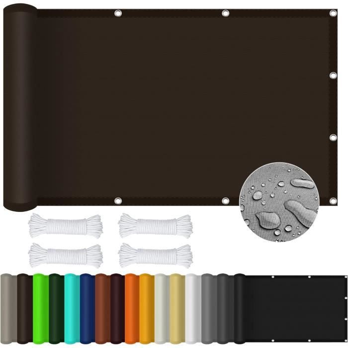 Toile D'ombrage étanche Hanse Rectangulaire - 2 X 3 M - Gris