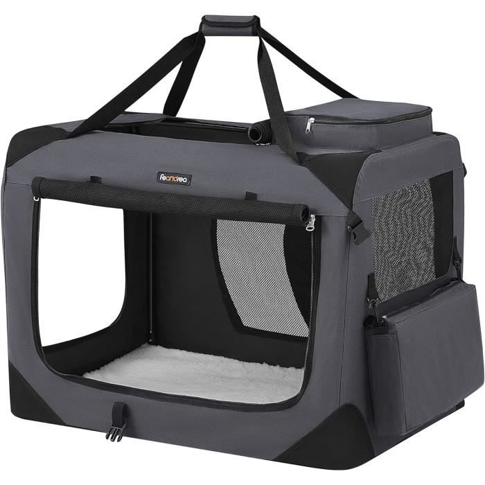 Caisse de Transport Chien & Chat 58cm Ivoire, caisse de transport chat - omega-a