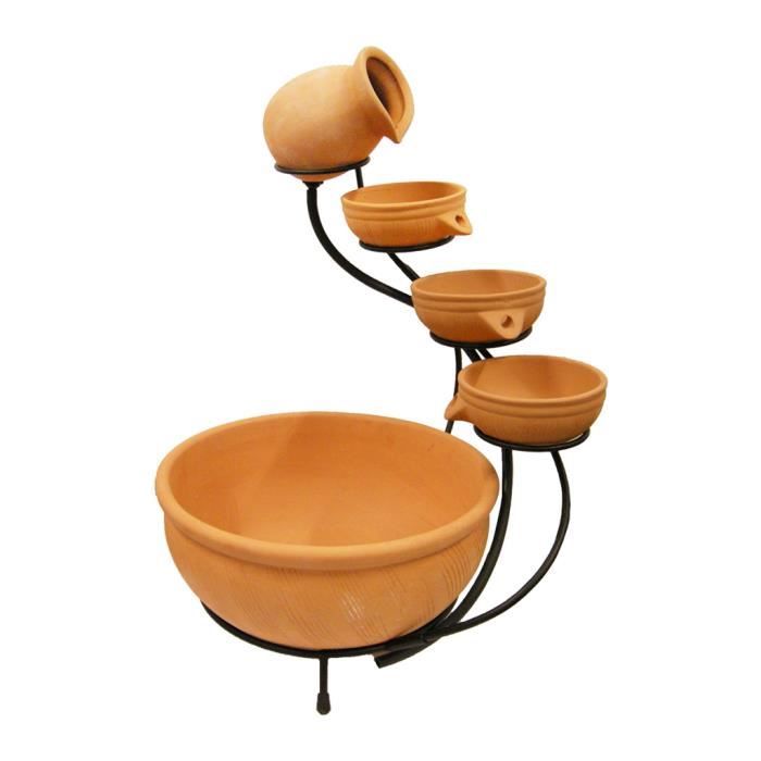 Jeu De Pots Pour Fontaine En Terre Cuite Petit Ubbink Acqua